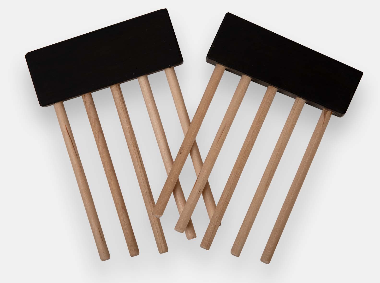 Ebony Salad and Pasta forks