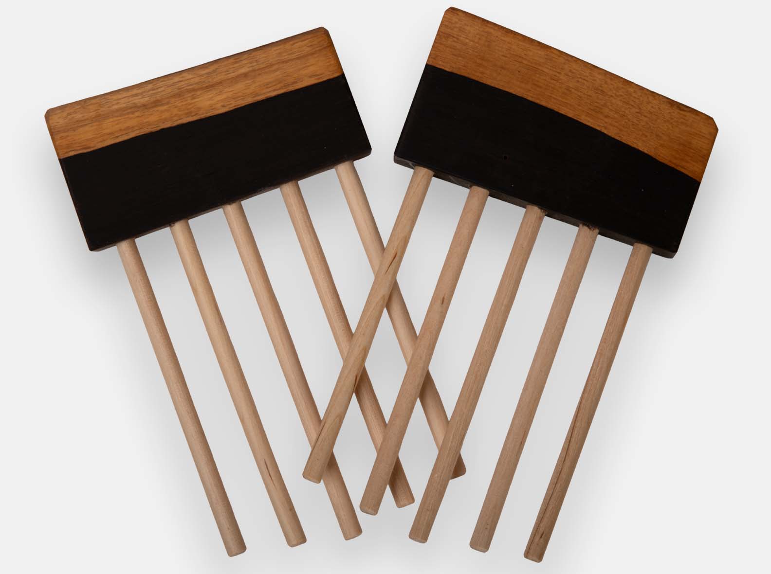 Ebony Salad and Pasta forks