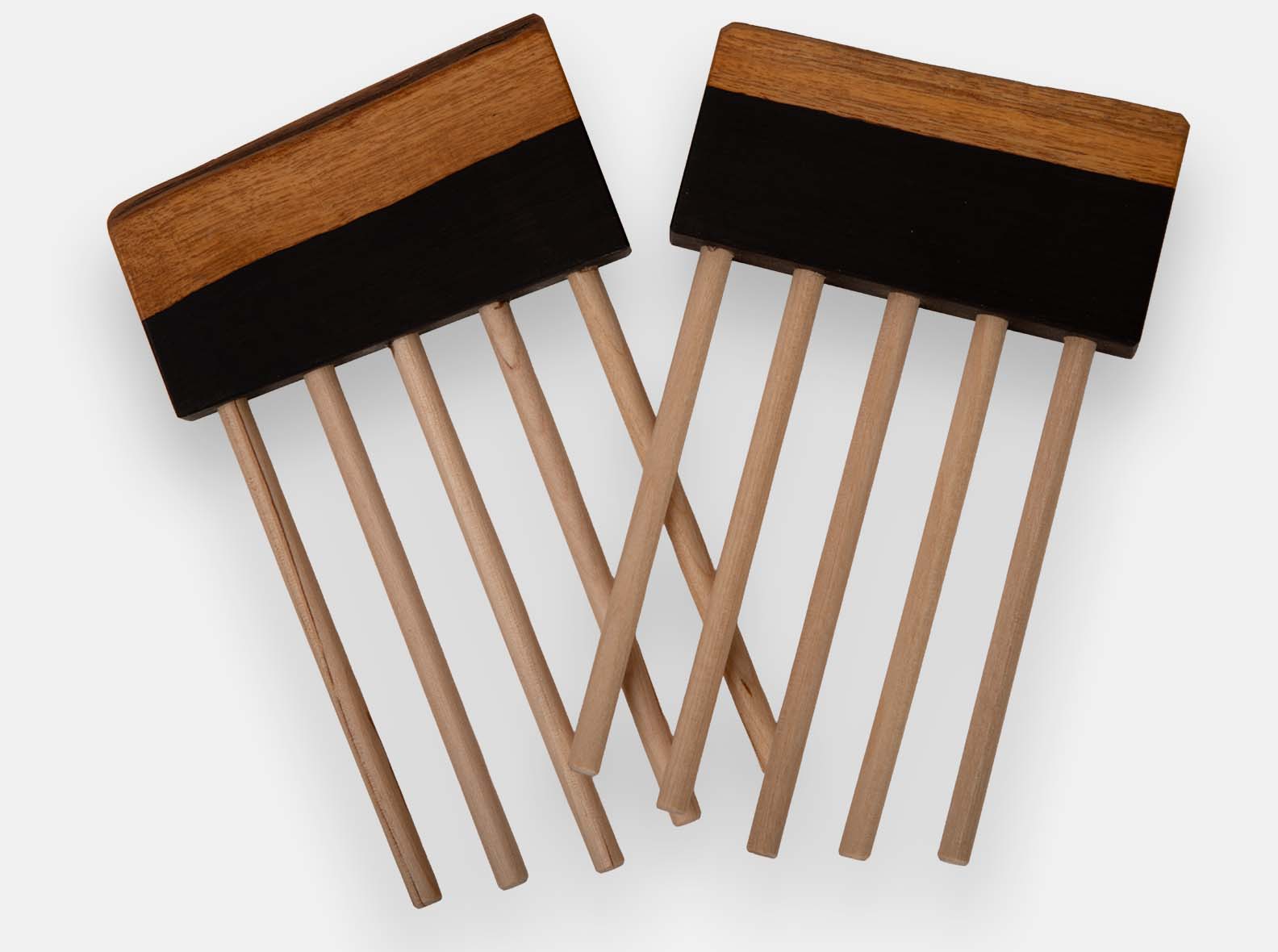 Ebony Salad and Pasta forks